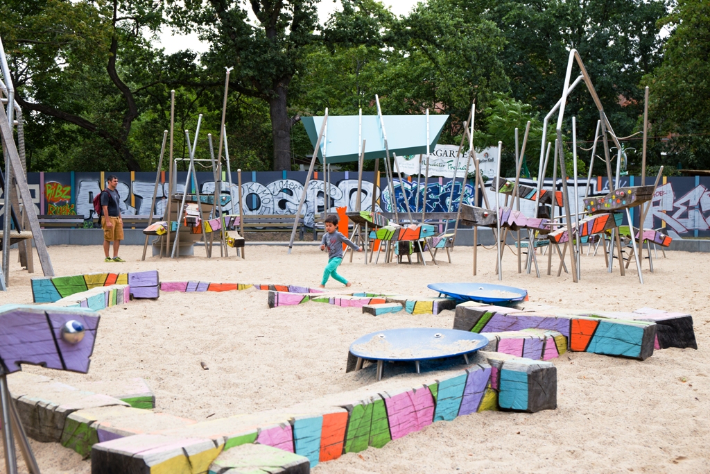 Berlino con bambini-playground