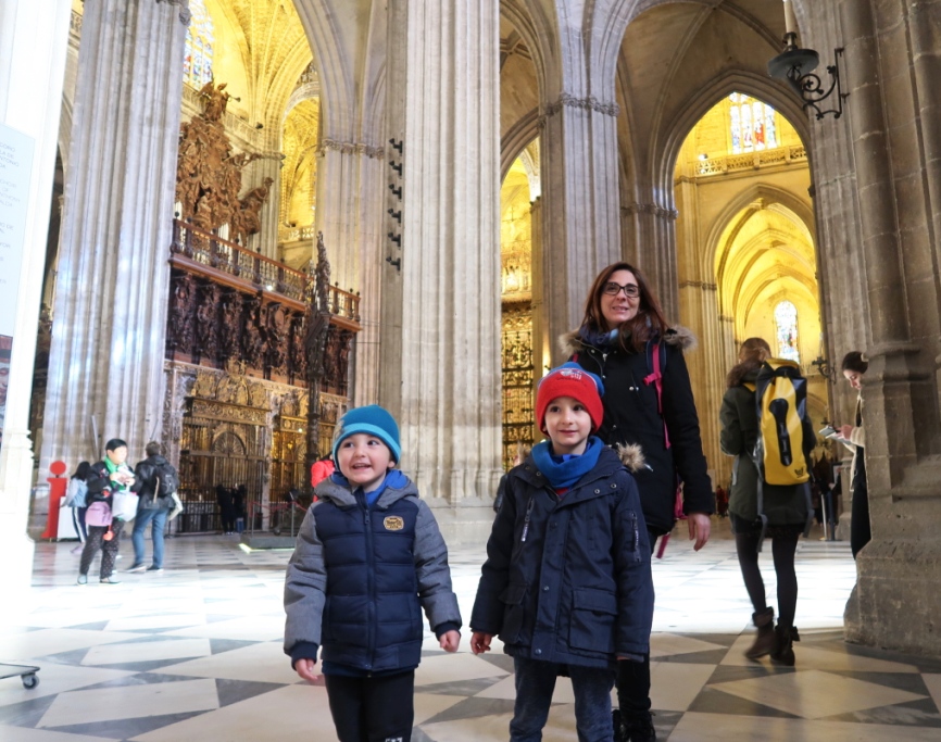 cosa fare a Siviglia con bambini-cattedrale
