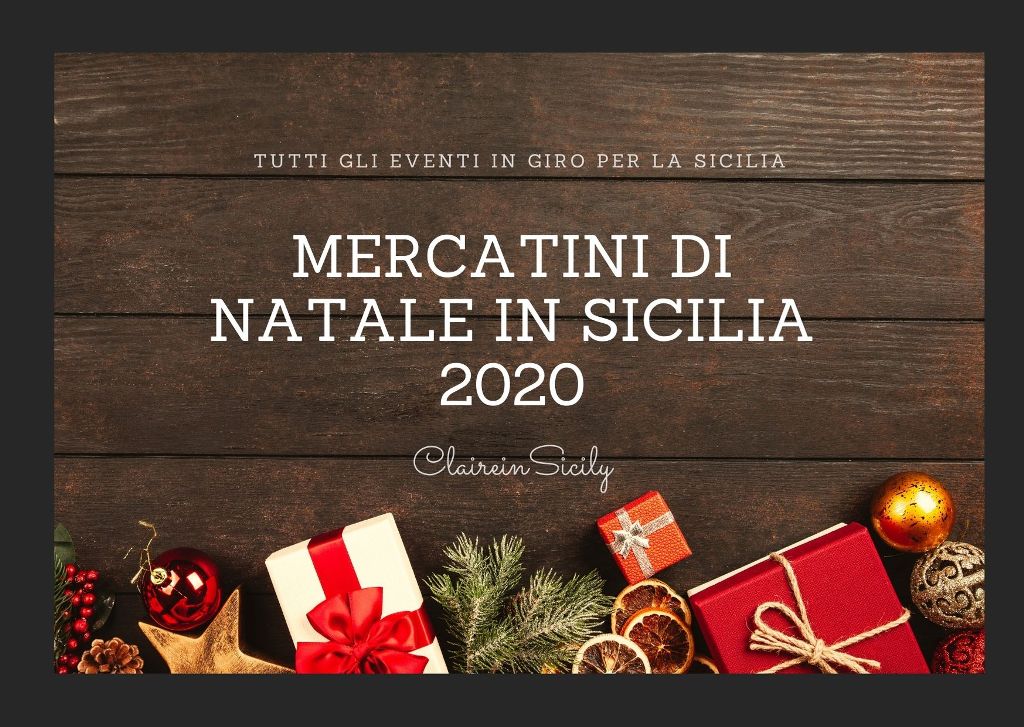 Mercatini di Natale in Sicilia 2020
